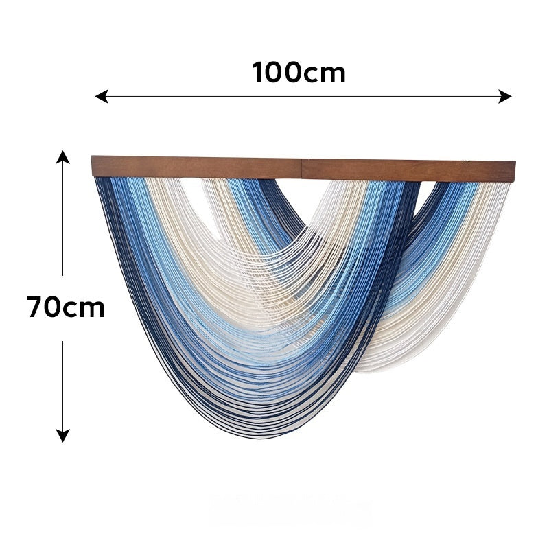 Nordic-Style Handwoven Wall Tapestry