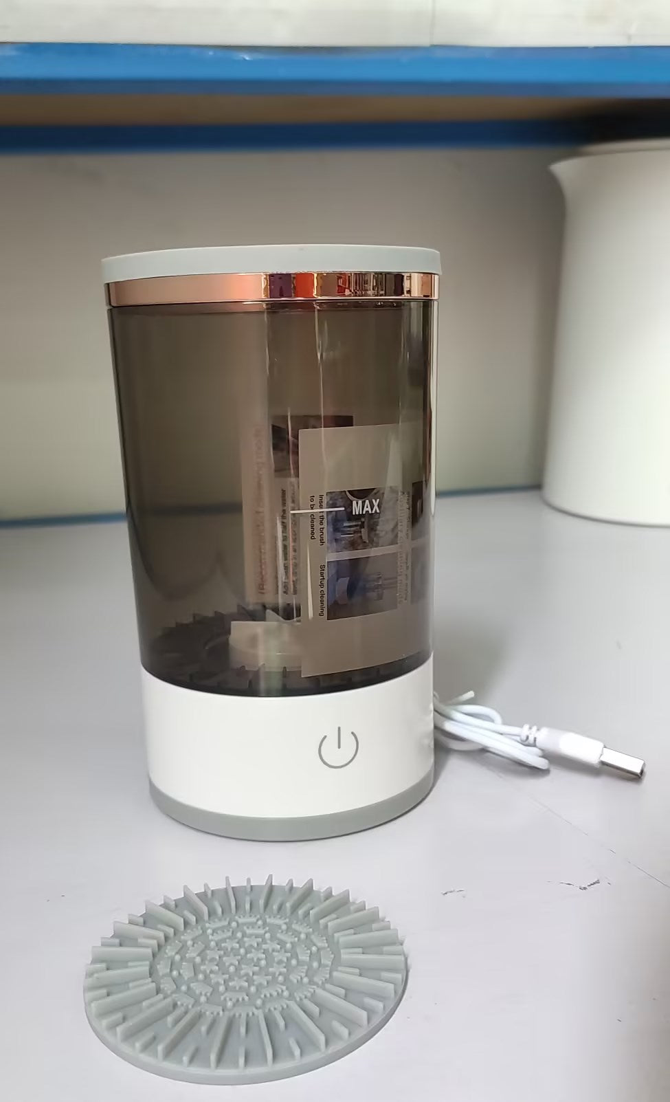 USB Rechargeable Electric Makeup Brush Cleaner