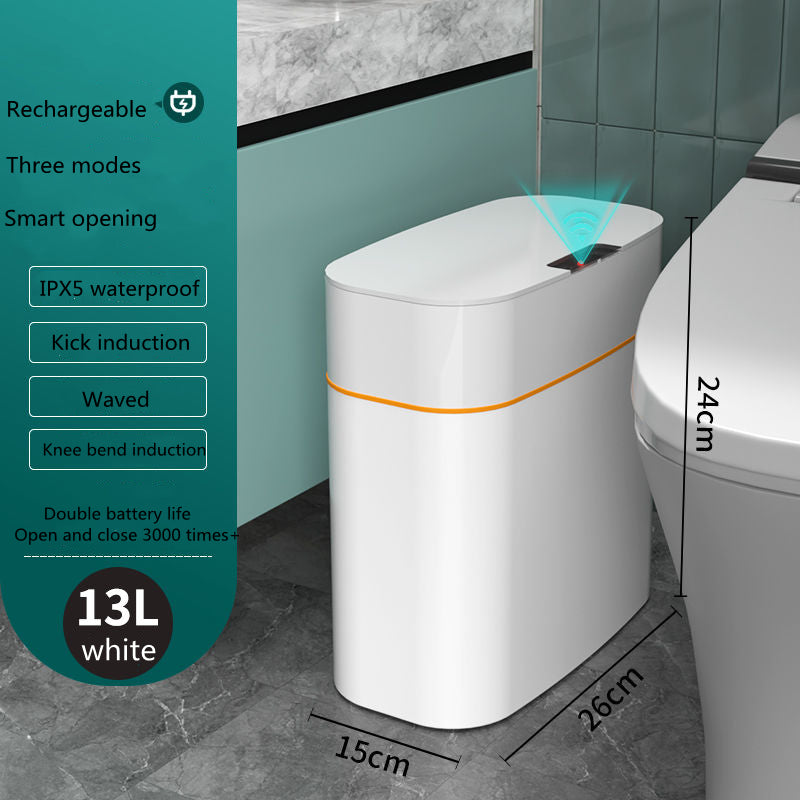 Smart Automatic Trash Can with Lid