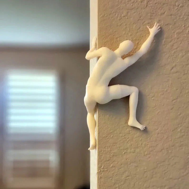 Unique Climber Sculpture