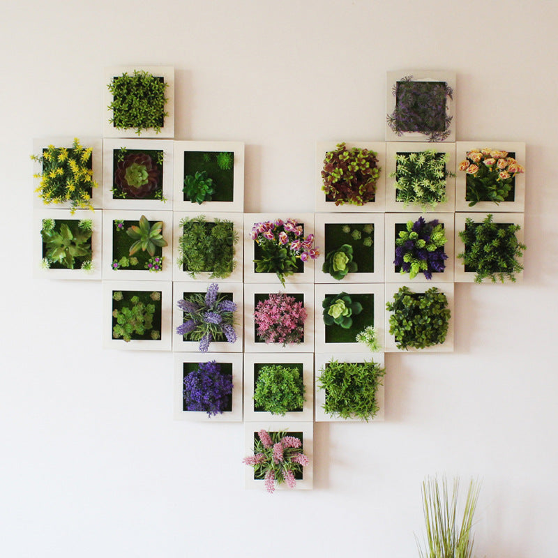 3D Succulent Wall Decor