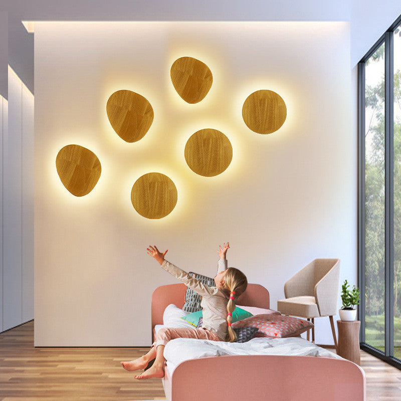 Log Art LED Wall Lamp