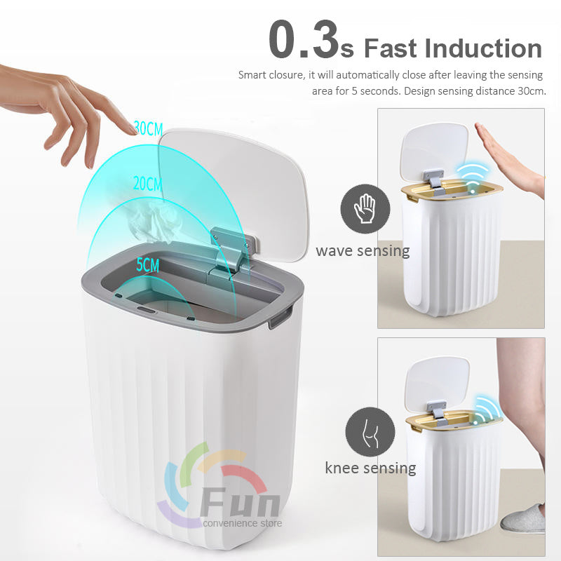 Smart Automatic Trash Can with Lid