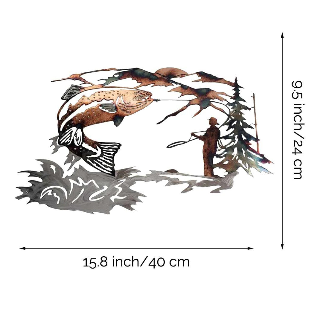 Mallard Duck Alloy Wall Art