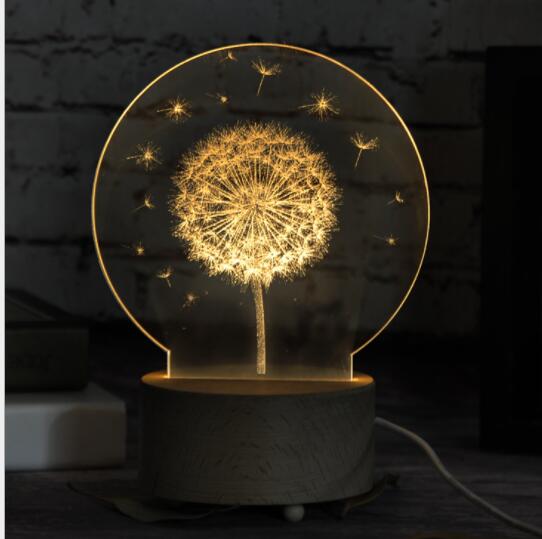 Cute Jellyfish LED Touch Lamp