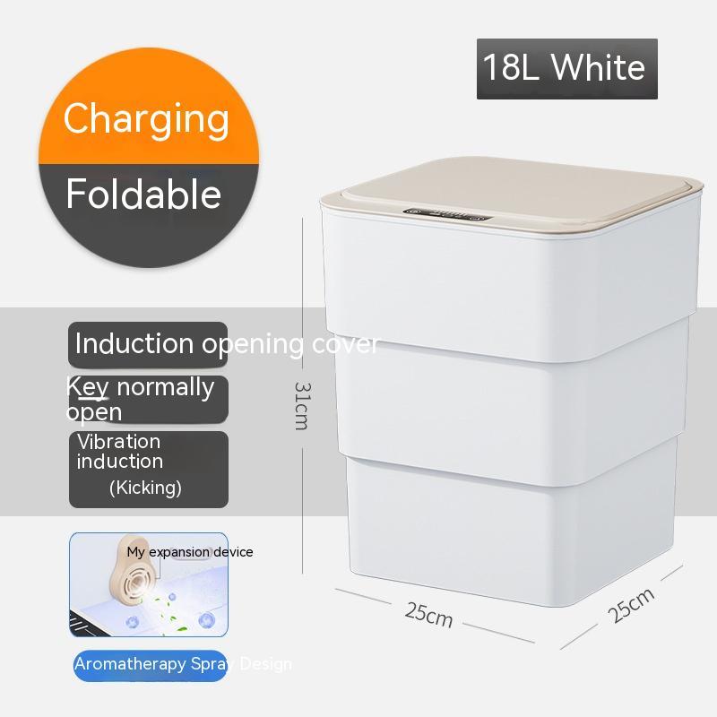 Smart Automatic Trash Can with Lid