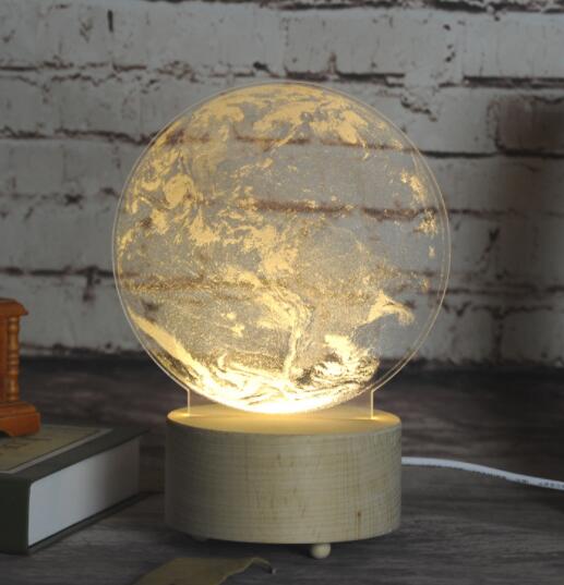 Cute Jellyfish LED Touch Lamp