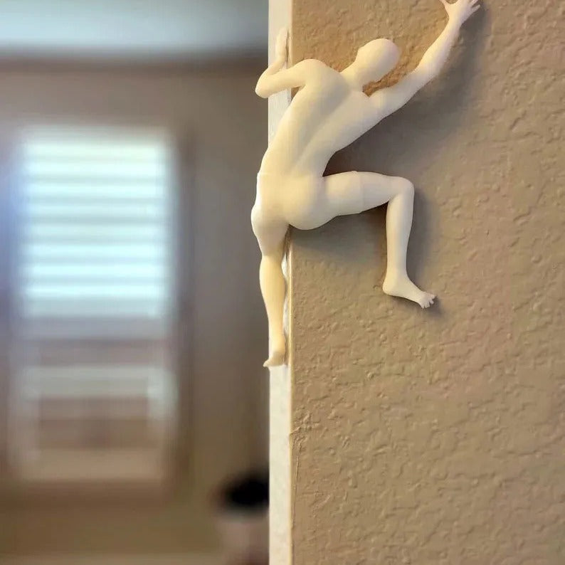 Unique Climber Sculpture