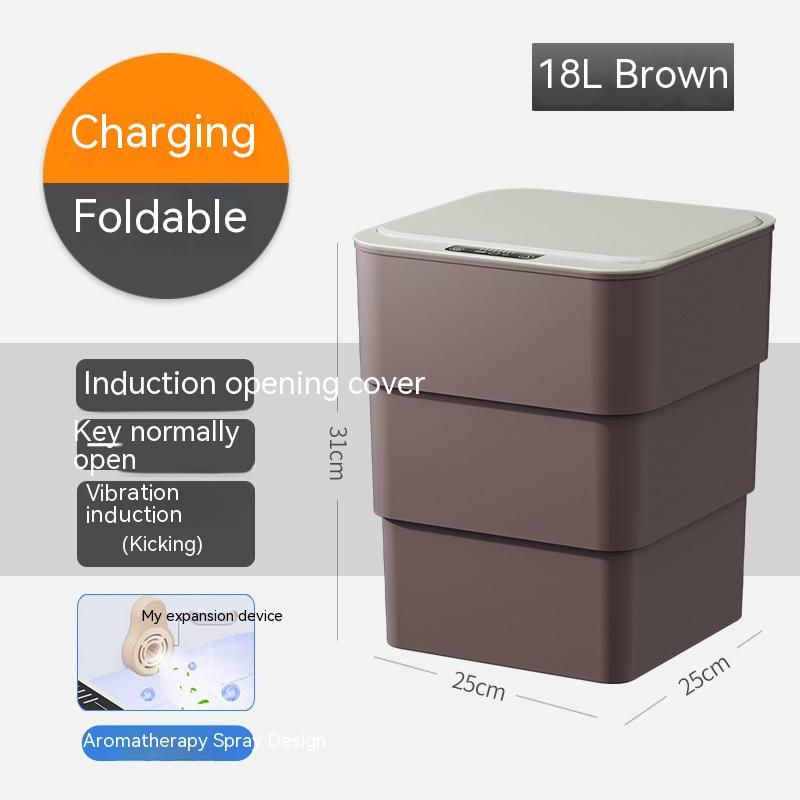 Smart Automatic Trash Can with Lid