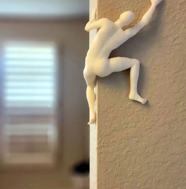 Unique Climber Sculpture