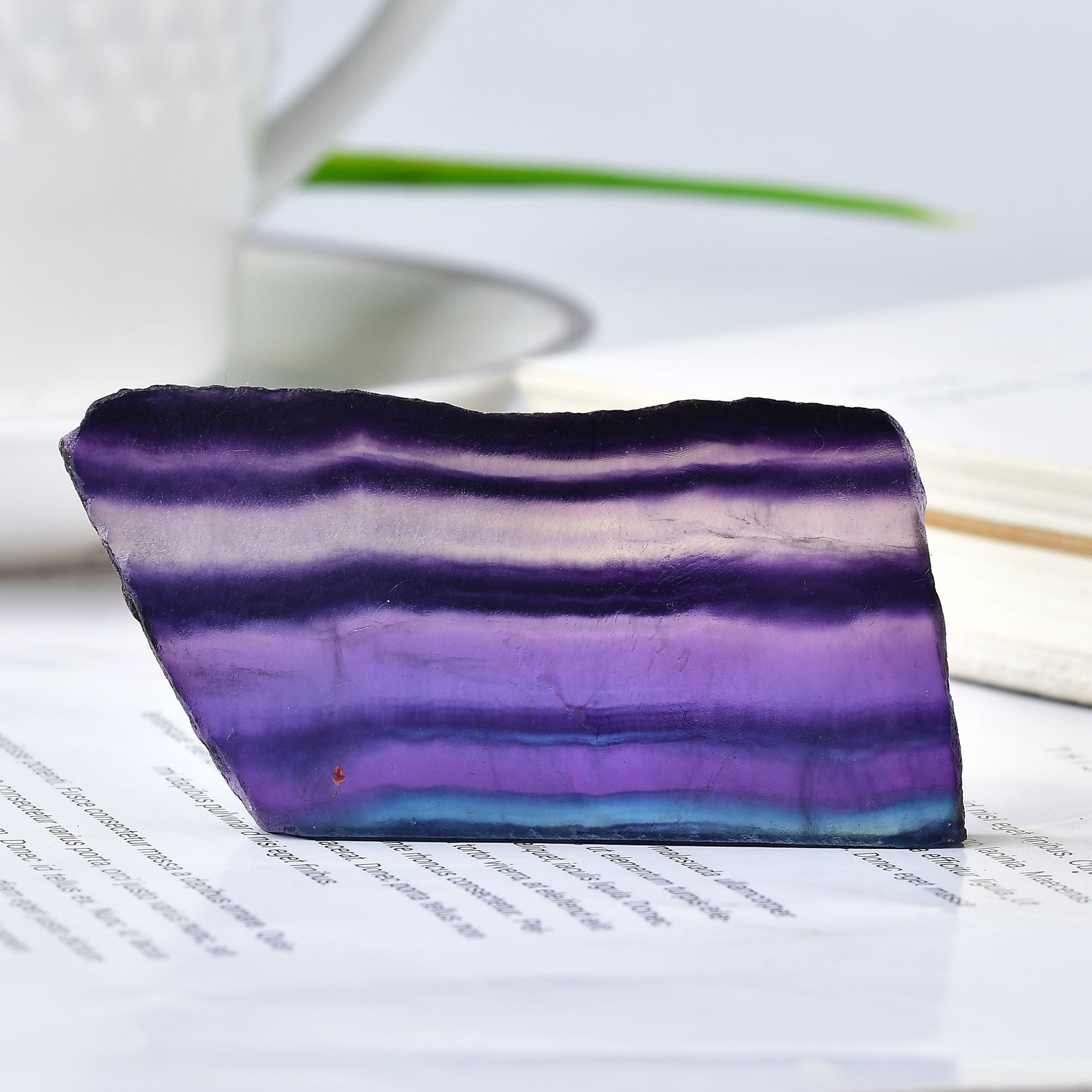 Colorful Fluorite Decorative Pieces